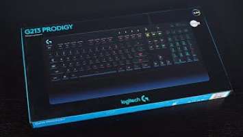 Logitech G213 Prodigy Обзор на коленке