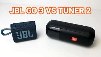 JBL TUNER 2 vs JBL GO 3 SPEAKER SOUND TEST...