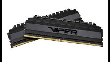 ✅Patriot Viper Blackout DDR4 3600Mhz CL17 Memory Review