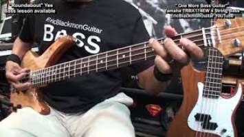 ONE MORE BASS GUITAR Review My Yamaha TRBX174EW Natural Mango Wood @ericblackmonmusicbass9175