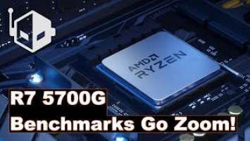 AMD Ryzen 7 5700G Cezanne Zen 3 Desktop APU Benchmarks Leak Out