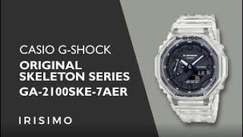 CASIO G-SHOCK ORIGINAL GA-2100SKE-7AER SKELETON SERIES | IRISIMO