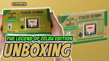 Game & Watch The Legend of Zelda Edition Unboxing