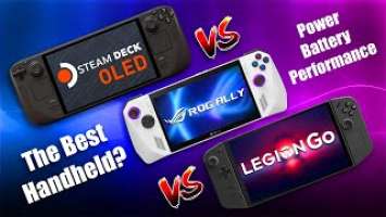 The Best Handheld Is… Steam Deck OLED Vs ROG Ally Vs Legion Go