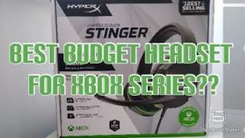 HyperX CloudX Stinger - Best budget Xbox Series Headset??