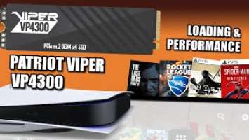 Patriot Viper VP4300 PS5 SSD Loading & Performance Test 2