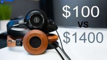 Grado SR80E vs. GS2000E | $100 vs. $1400 Headphone Comparison