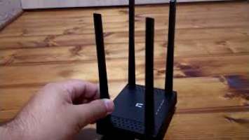 Wi-Fi роутера NETIS N5 - распаковка, внешний вид