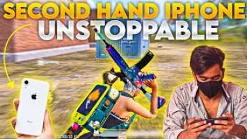 UNSTOPPABLE| REALITY OF SECOND HAND IPHONE XR | IPHONE XR 2022 BGMI TEST | IPHONE XR BGMI MONTAGE