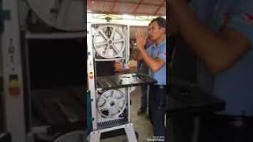 Makita LB1200F Band Saw Installing and Testing in Cambodia