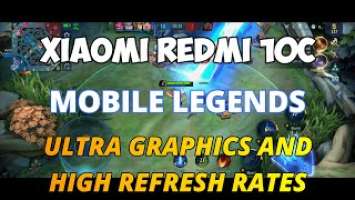 Mobile Legends in Xiaomi Redmi 10C