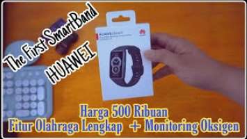 Unboxing Huawei Band 6 || Smartband Tracking Workout, sleep, Sp02 Complete Hanya 500 Ribuan.