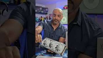 WHITE MSI RTX 4070Ti Gaming X Trio Unboxing