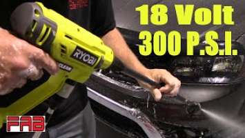 Ryobi 18 Volt EZ Clean Pressure Washer! Is It Any Good For Car Washing?