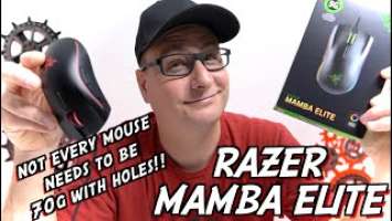 Razer Mamba Elite Review, NOT EVERY MOUSE NEEDS TO BE 70g WITH HOLES!