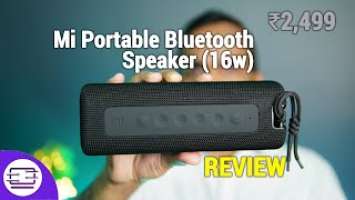 Mi Portable Bluetooth Speaker (16w)- Review and Sound Test!