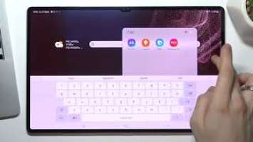 Как создать папку на планшете Samsung Galaxy Tab S8 Ultra