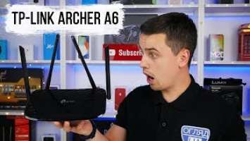 Огляд TP-Link Archer A6 - Стильний та функціональний роутер для дому.