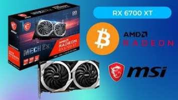 MSI Radeon RX 6700 XT MECH 2X 12G OC | Best Gaming/Mining GPU 2022