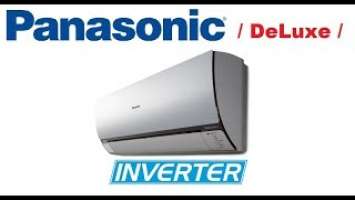 Видеообзор Кондиционера Panasonic DeLuxe CS-E9RKDW Inverter