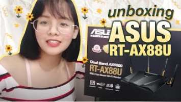 FIRST EVER VLOG??? UNBOXING ASUS RT-AX88U