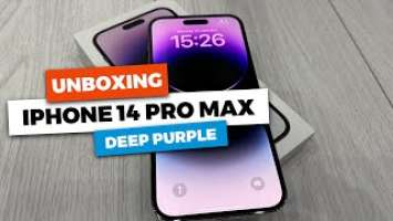 iPhone 14 Pro max Purple unboxing | jenishliz vlogs