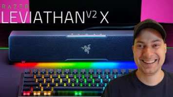 Razer Leviathan V2 X PC Gaming Soundbar | Unboxing + Review