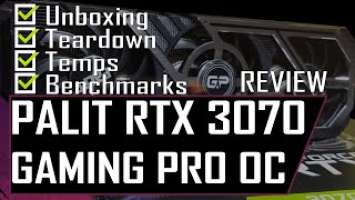 Palit RTX 3070 Gaming Pro OC | REVIEW