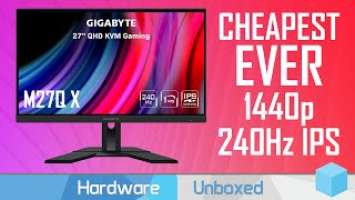 Outstanding 1440p 240Hz Value - Gigabyte M27Q X Review