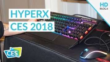 HyperX Cloud Flight, Alloy Elite RGB e Pulsefire Surge | CES 2018