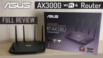 AFFORDABLE  FAST WiFi 6 Router - ASUS AX3000/RT-AX58U