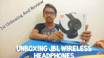 First Unboxing & Review Video|Unboxing JBL Live 400BT|Wireless Headphones |Video 21|By Udit