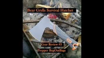 Bear Grylls Survival Hatchet by Gerber / Gear Review #3