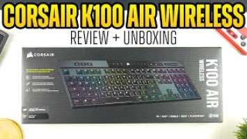 Corsair K100 Air Wireless RGB UItra Thin Review