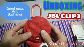 UNBOXING JBL CLIP3 | JBL GO2 UPGRADE TO JBL CLIP3 | RowelNieva TV