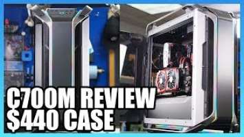 Cooler Master Cosmos C700M Review: Thermals, Noise, & Build Quality