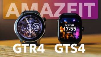  ТОП смарт-годинники AMAZFIT: GTS4 та GTR4