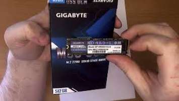 Gigabyte m30 SSD m.2 NVMe миниобзор и отзыв