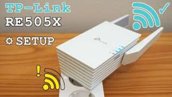 TP-Link RE505X Wi-Fi 6 extender dual band  Unboxing, installation, configuration and test