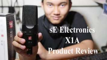 Se electronics X1A studio condenser microphone review