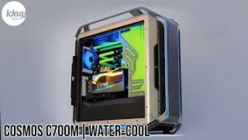 Cooler Master Cosmos C700M ft. Bitspower Water Cooling (with 4K Benchmark) | IDEALTECH PC