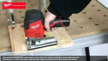 Test wyrzynarki akumulatorowej Milwaukee M12 JS-22B