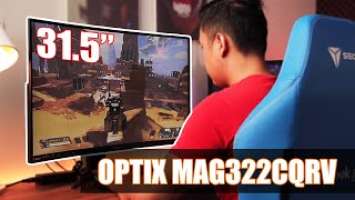 សាកល្បងMonitorទំហំ31.5"របស់MSI  - Optix MAG322CQRV