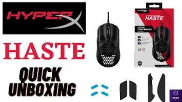 Hyperx  Pulsefire Haste Unboxing | Best Light weight Gaming Mouse