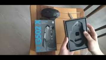 LOGITECH G G502 X LIGHTSPEED ( unboxing ) kutu açılımı..review