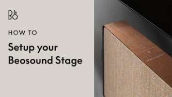 Beosound Stage - Setup - Powerful Dolby Atmos Soundbar | Bang & Olufsen