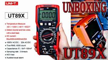 unboxing UNI-T UT89X Digital multimeter (tagalog)