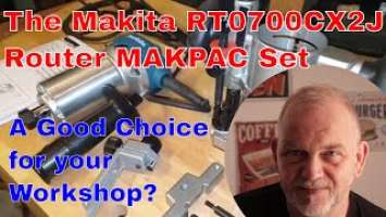 The Makita RT0700CX2J Router MAKPAC Set A Good Choice For Your Workshop?