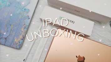 UNBOXING My iPad 2020 8th Gen w/ Shopee accessories + pencil dupe (Philippines)  | Beryl