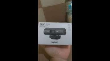 LOGITECH BRIO 500 MINI QUICK UNBOXING! #shorts